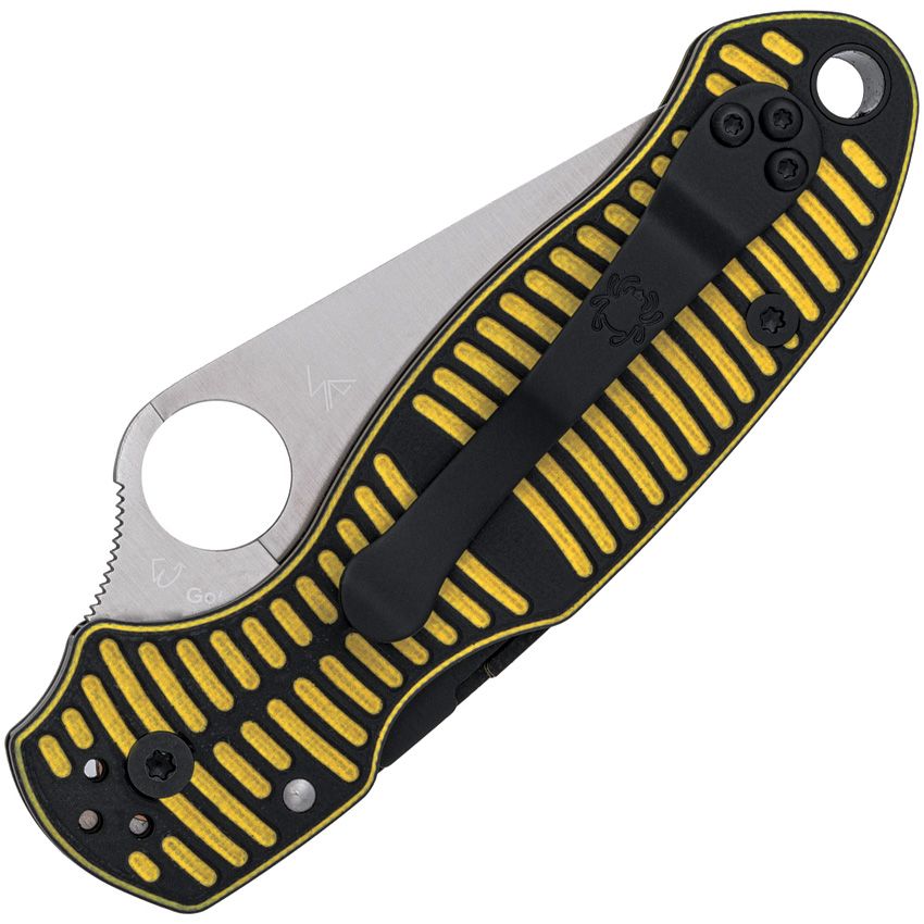 SPYDERCO Para 3 Salt Yel/Blk MagnaCut