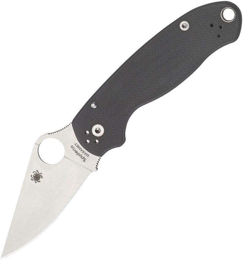SPYDERCO Para 3 Compression Lock Gray - Maxamet tool steel