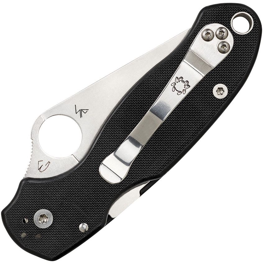 SPYDERCO Para 3 Plain S45VN Stainless