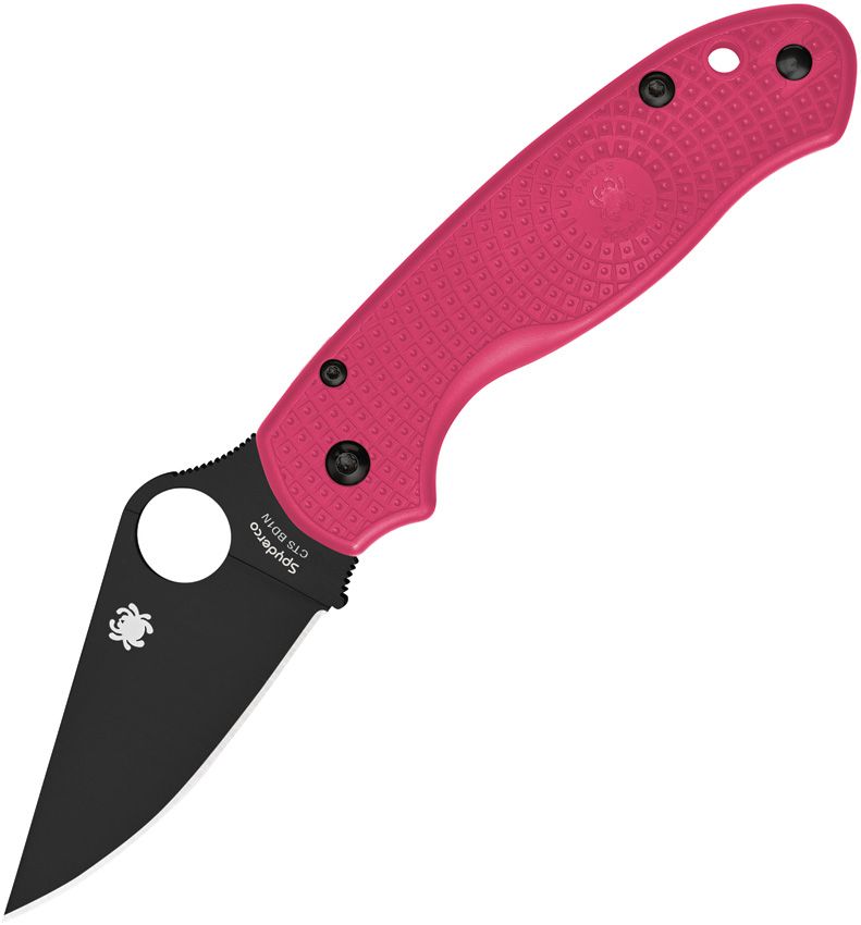 SPYDERCO Para 3 Compression Lock Pink, Black - CTS-BD1 Stainless
