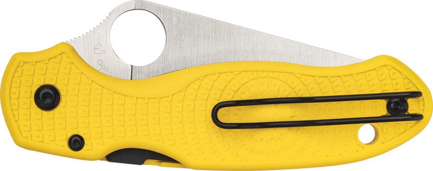 SPYDERCO Para 3 Compress Lock Salt Yellow - MagnaCut