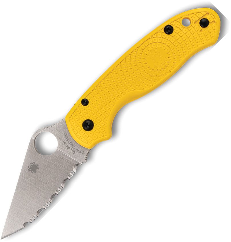 SPYDERCO Para 3 Salt Compres Lock - Yellow - MagnaCut