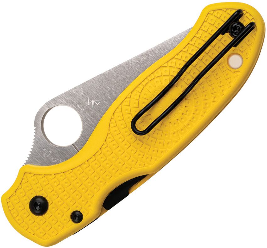 SPYDERCO Para 3 Salt Compres Lock - Yellow - MagnaCut