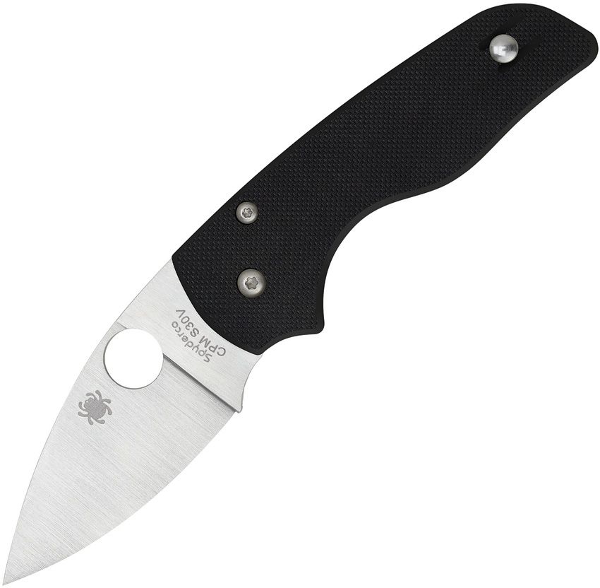 SPYDERCO - Lil' Native Plain Black G10 - CPM S35VN