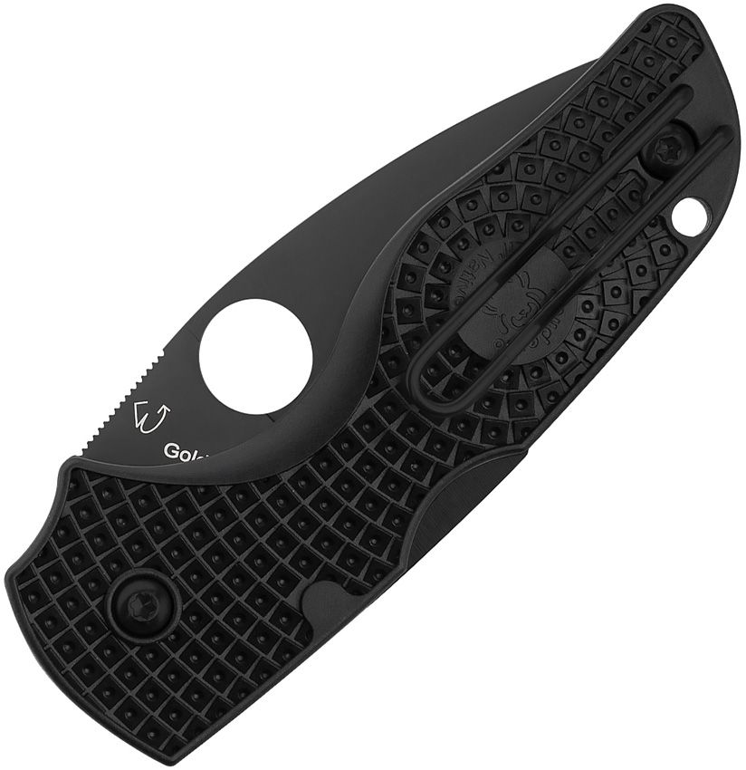 SPYDERCO - Lil' Native Lockback Black Serrated - CTS-BD1