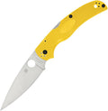 SPYDERCO - Native Chief Lockback Salt Yellow - CPM MagnaCut