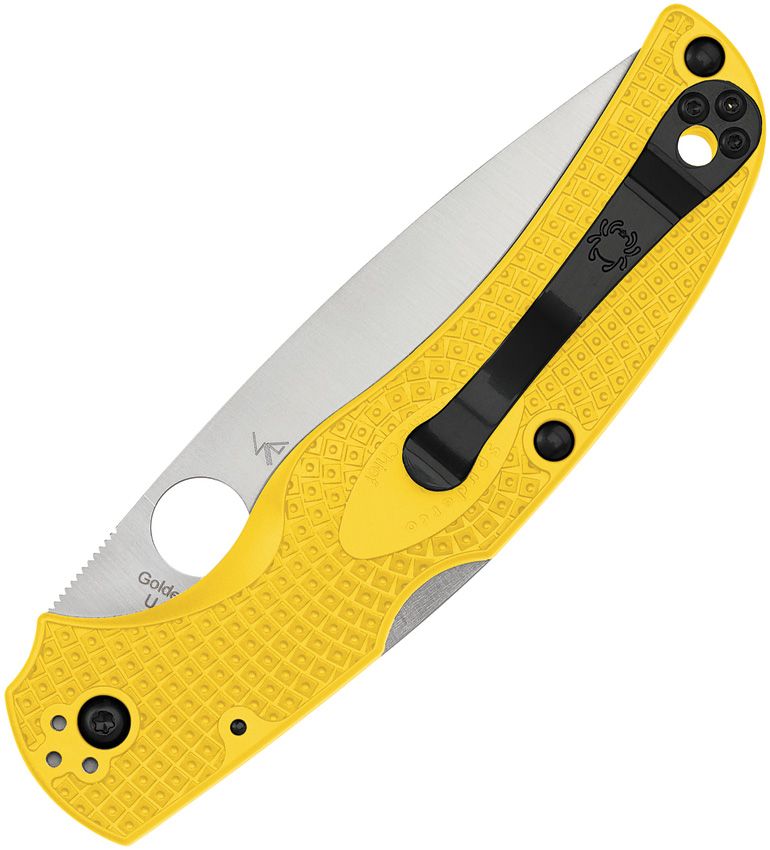 SPYDERCO - Native Chief Lockback Salt Yellow - CPM MagnaCut