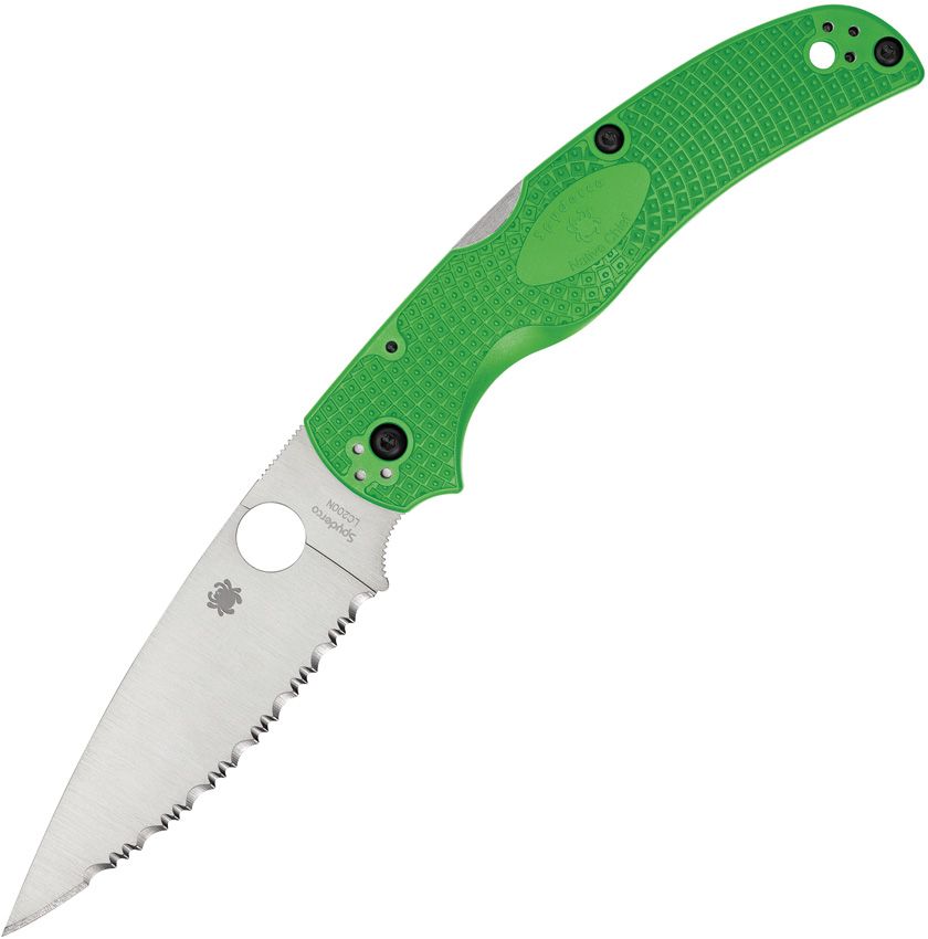 SPYDERCO - Native Chief Lockback Salt Green - LC 200 N tool Steel