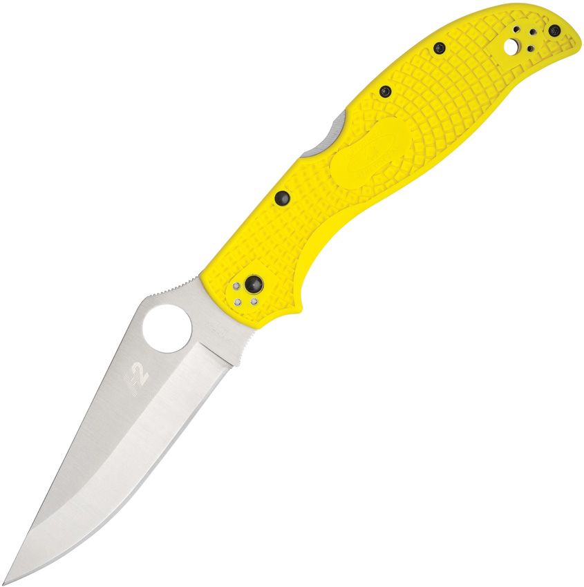 SPYDERCO - Stretch 2 XL Lockback Yellow - H2 Steel