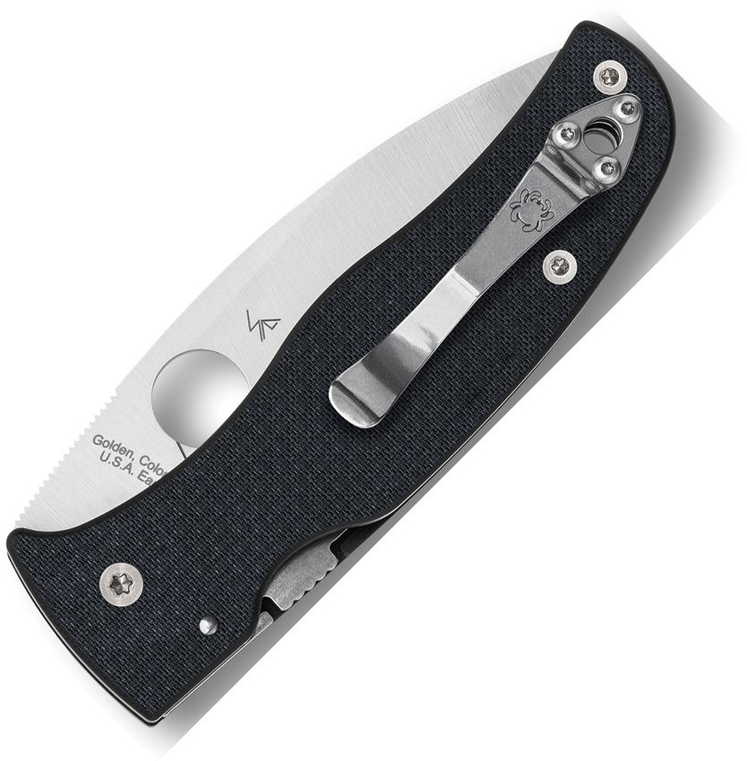 SPYDERCO - Bodacious Compress Sprint - CPM S90V - Carbon Fiber - SC263CFP90V