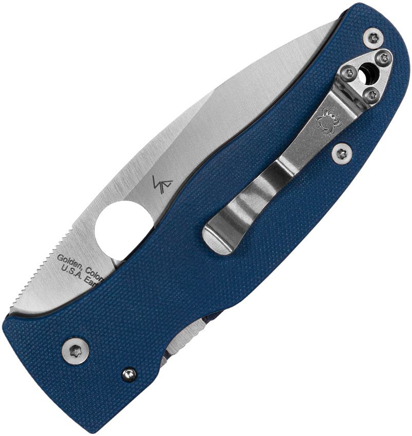 SPYDERCO - Bodacious Compress Lock Cobalt - CPM SPY27 - SC263GPCBL