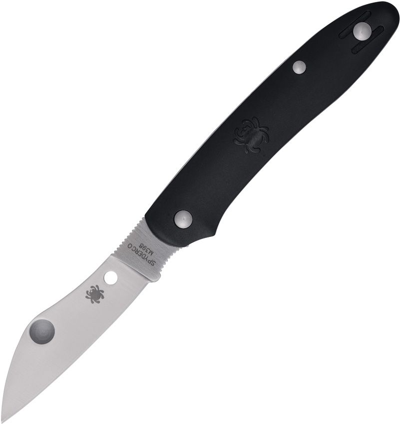 SPYDERCO - Large Roadie Folder Black - M398 Bohler - SC267BKP