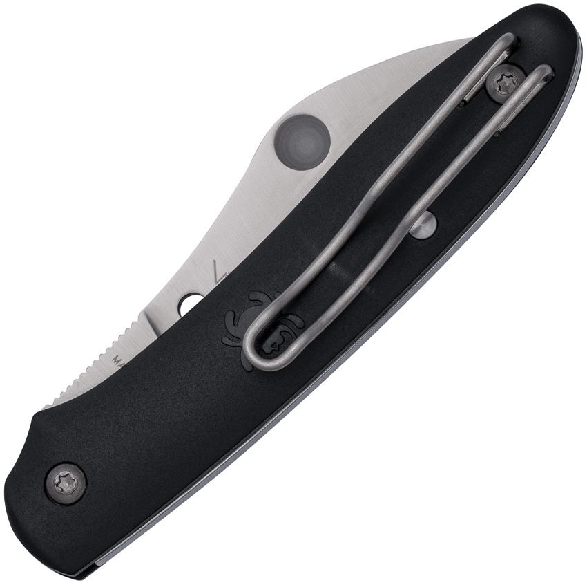 SPYDERCO - Large Roadie Folder Black - M398 Bohler - SC267BKP