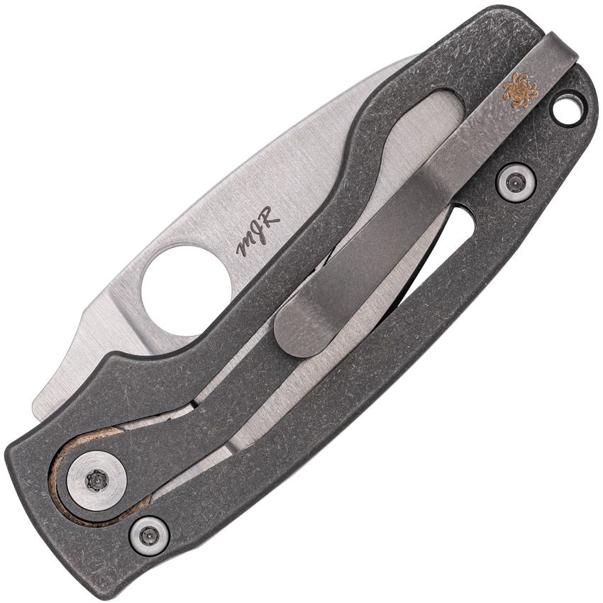 SPYDERCO - PITS 2 SlipIt - Titanium - M398 Bohler