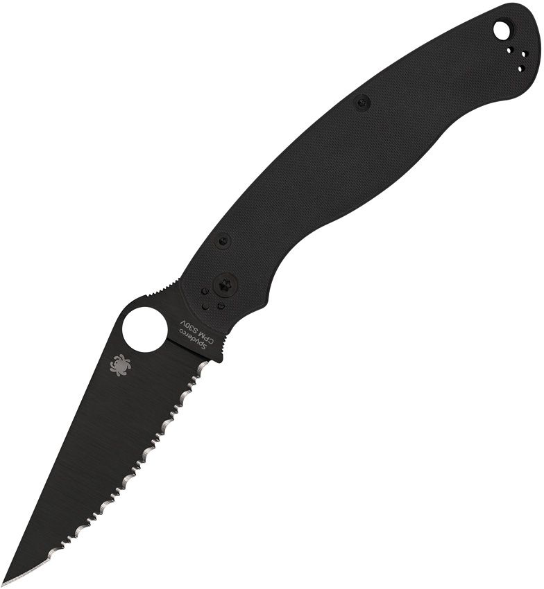 SPYDERCO - Military 2 Compression Black - CPM S30V