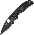 SPYDERCO - Native 5 Lockback Blk Serrated - S30V