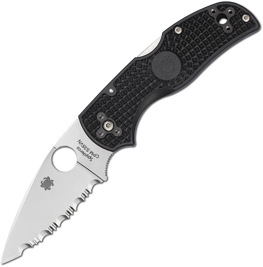SPYDERCO - Native 5 Lockback Serrated - CPM S35VN