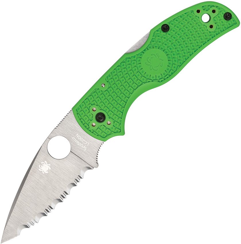 SPYDERCO - Native 5 Salt Lockback Green - LC 200 N tool steel