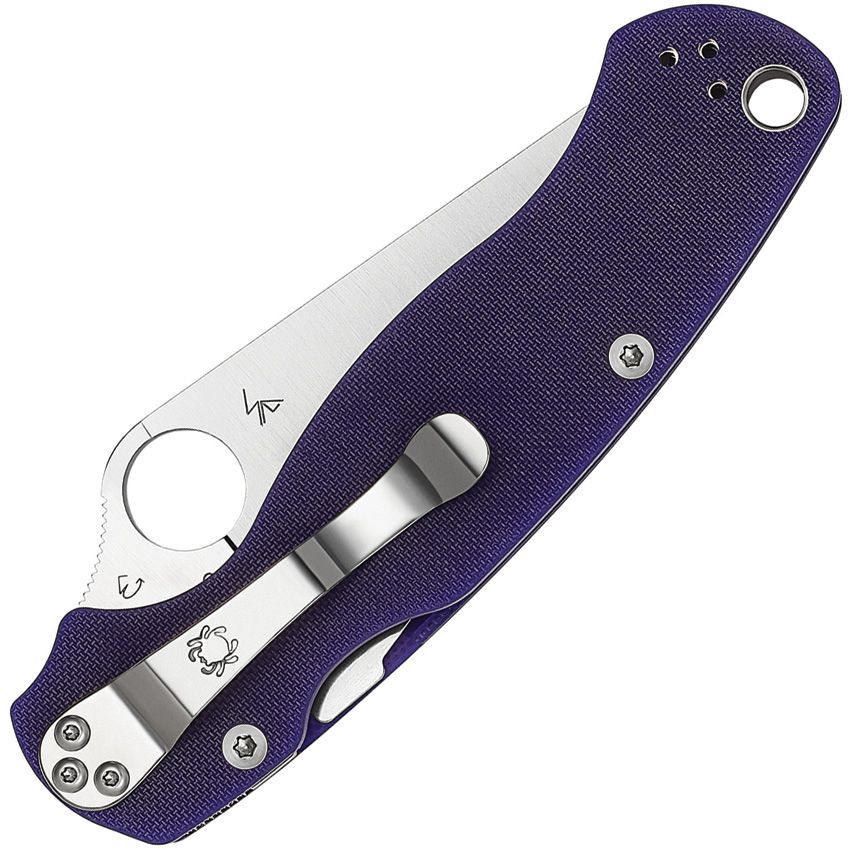 SPYDERCO - Para Military 2 Comp Lock Blue - CPM S30V