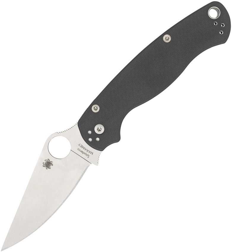 SPYDERCO - Para Military 2 G10 Dark Gray - Maxamet tool steel