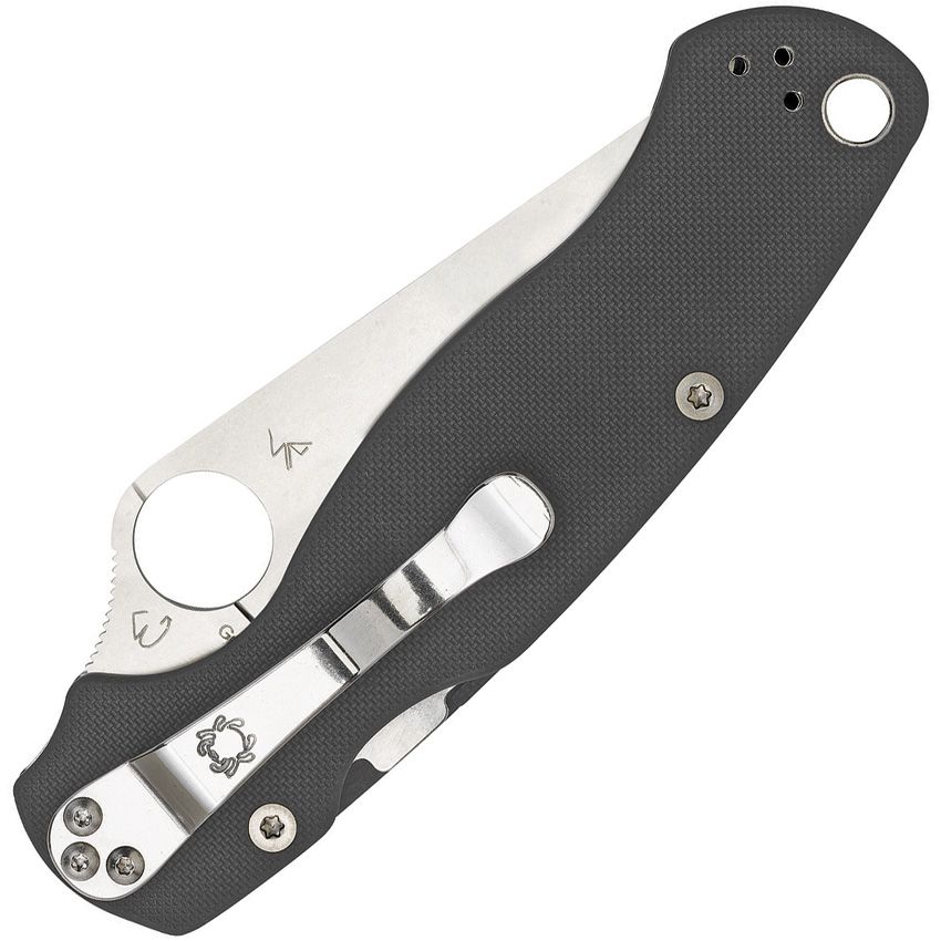 SPYDERCO - Para Military 2 G10 Dark Gray - Maxamet tool steel