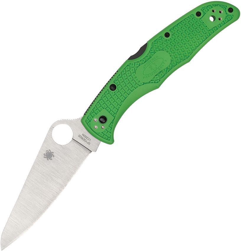 SPYDERCO - Pacific Salt 2 Lockback Green - LC 200 N Tool Steel