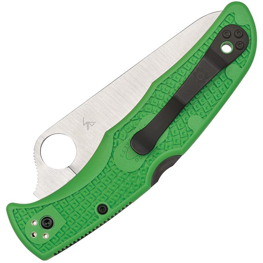 SPYDERCO - Pacific Salt 2 Lockback Green Serrated - LC 200 N Tool Steel