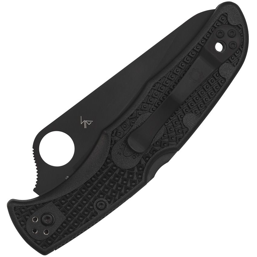SPYDERCO - Pacific Salt 2 Lockback Black - H2 Steel
