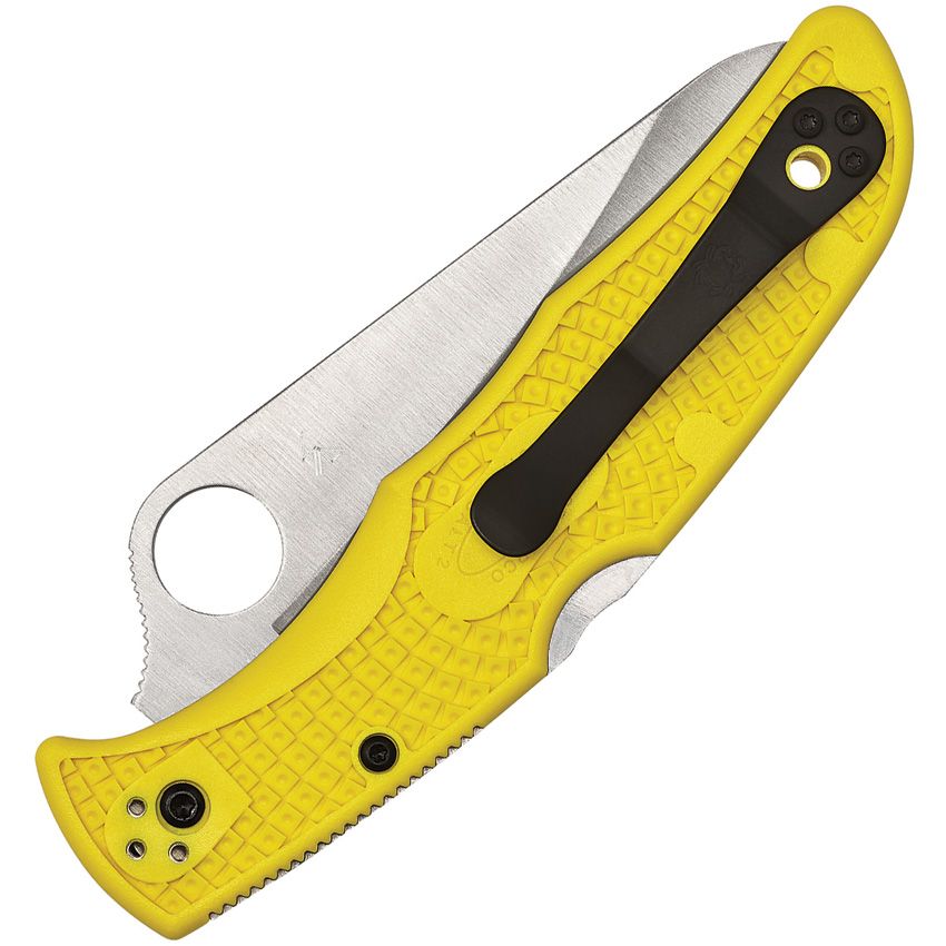SPYDERCO - Pacific Salt 2 Lockback Yellow - H2 Steel