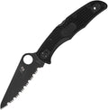 SPYDERCO - Pacific Salt 2 Lockback Serrated - H2 Steel