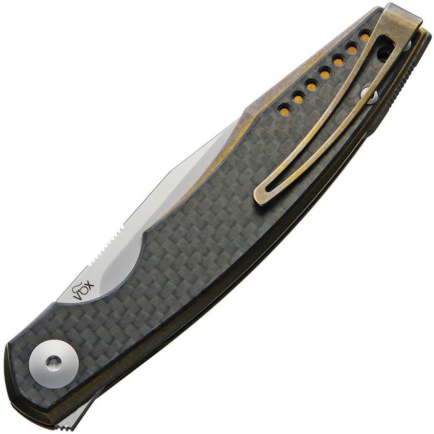 VIPER - Belone Linerlock Bronze CF M390 Bohler Carbon Fiber Titanium