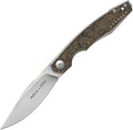 VIPER - Belone Linerlock Gold M390 Bohler Carbon Fiber Titanium