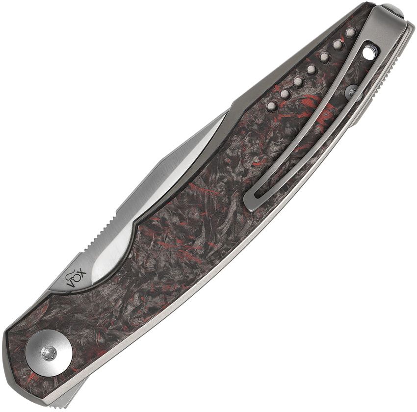 VIPER - Belone Linerlock Red M390 Bohler Carbon Fiber Titanium
