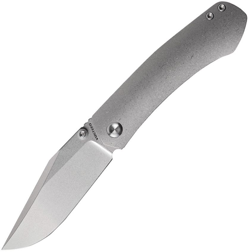 VOSTEED - Vallhund Framelock Gray Ti - Titanium - S35VN - 20