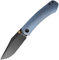 VOSTEED - Vallhund Framelock Blue Ti - Titanium - S35VN - 20