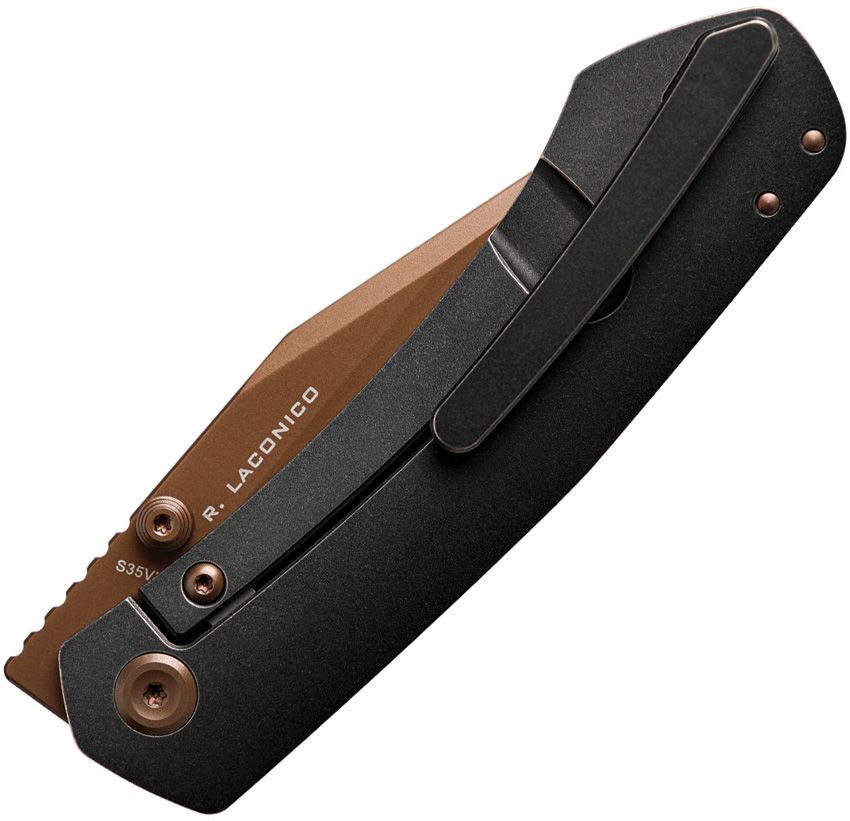VOSTEED - Vallhund Framelock Copper Ti - Titanium - S35VN - 20