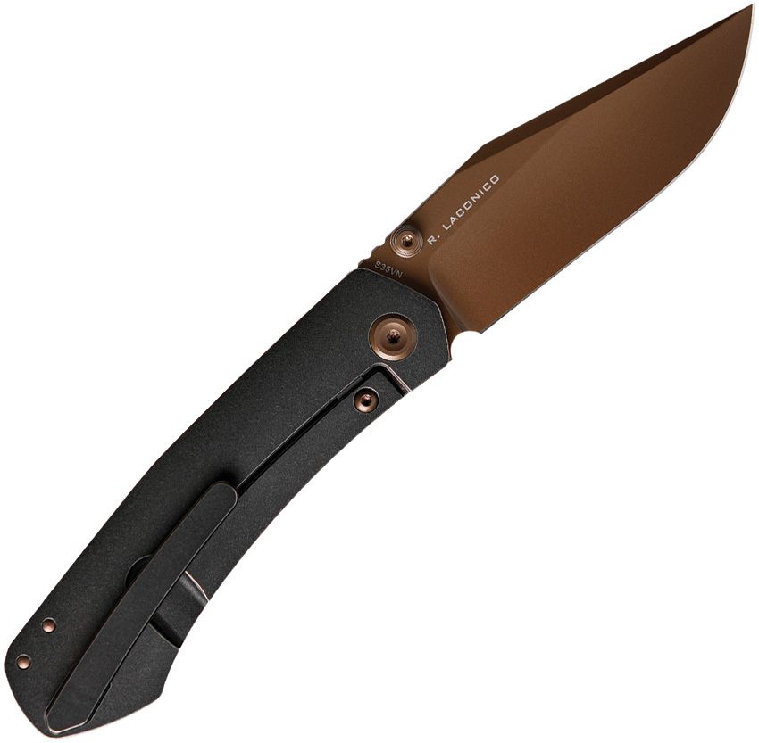 VOSTEED - Vallhund Framelock Copper Ti - Titanium - S35VN - 20