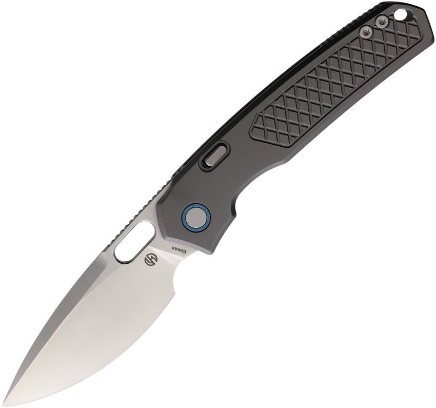 VOSTEED - Psyop Top Linerlock - Ti Gray - Elmax Steel - 10