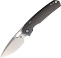 VOSTEED - Psyop Top Linerlock - Ti Gray - Elmax Steel - 10