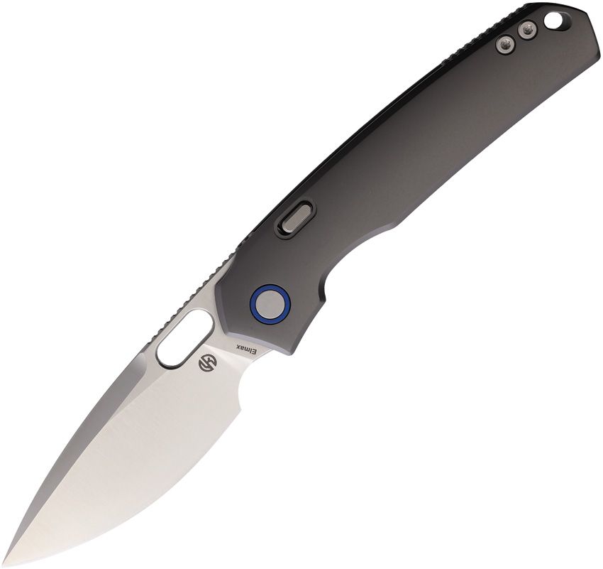 VOSTEED - Psyop Top Linerlock - Ti Gray - Elmax Steel - 10