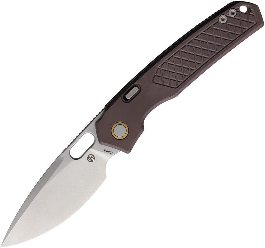 VOSTEED - Psyop Top Linerlock - Ti Purple - Elmax Steel - 10