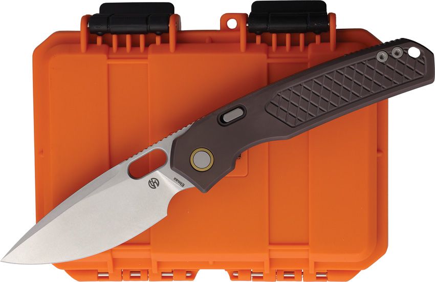 VOSTEED - Psyop Top Linerlock - Ti Purple - Elmax Steel - 10