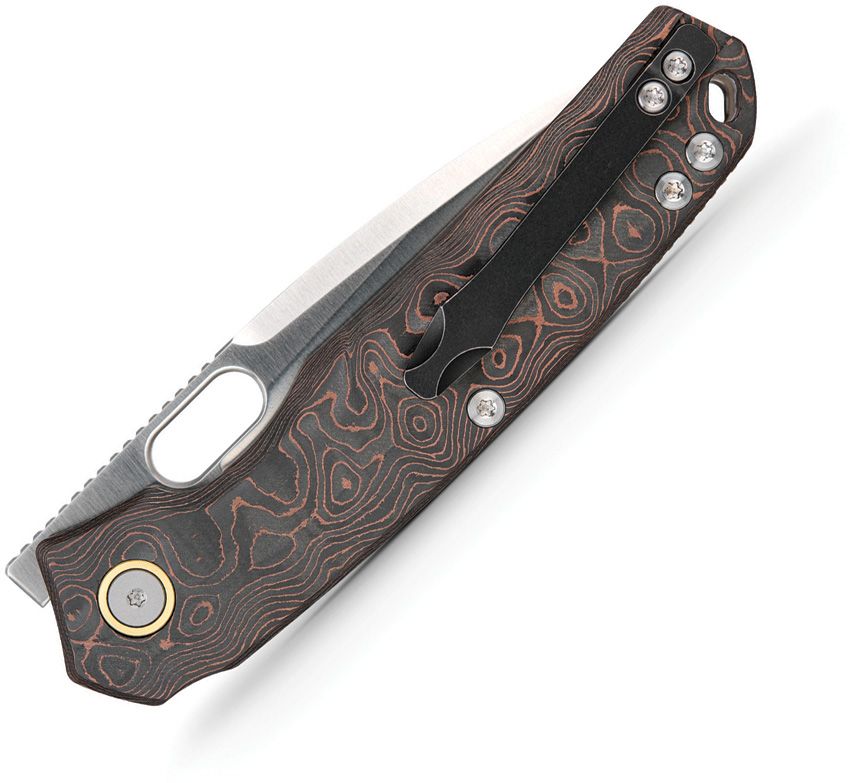VOSTEED - Psyop Top Linerlock - FC Copper - Elmax Steel - 10