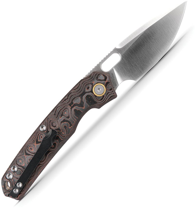 VOSTEED - Psyop Top Linerlock - FC Copper - Elmax Steel - 10