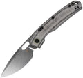 VOSTEED - Psyop Top Linerlock - Black Micarta - Elmax Steel - 10