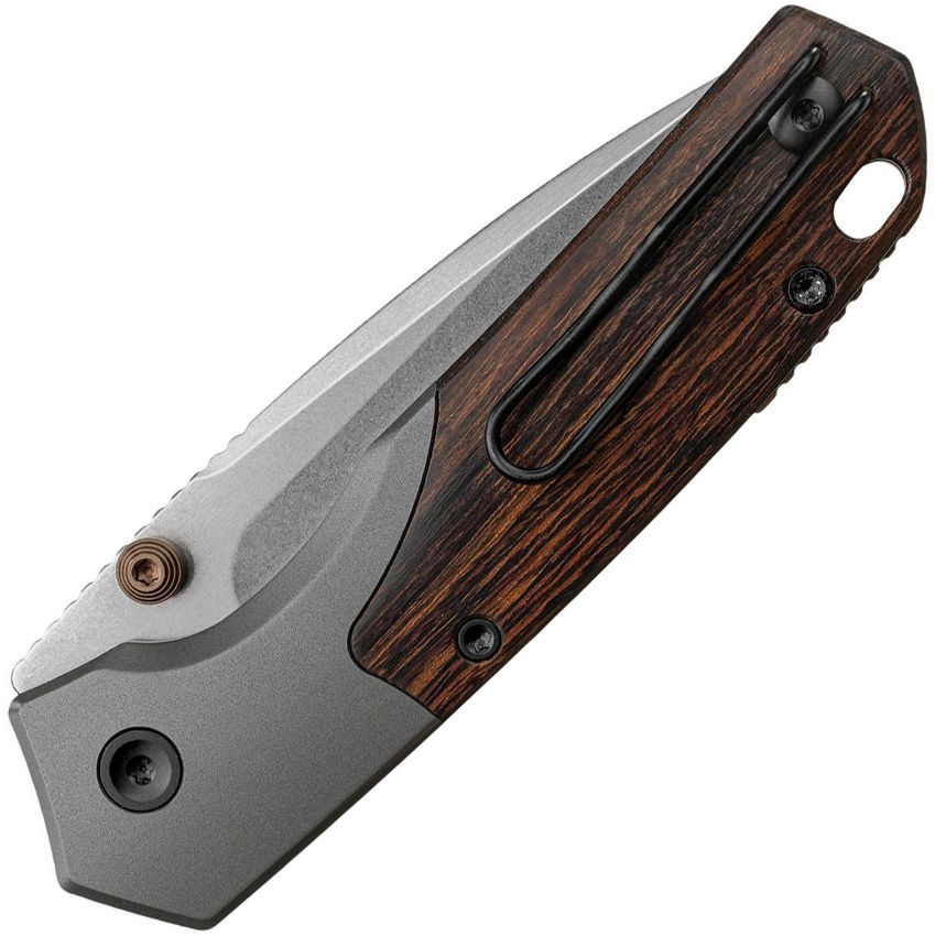 VOSTEED - Psyop 299 Top Linerlock - Sand Ironwood - S35VN - 15