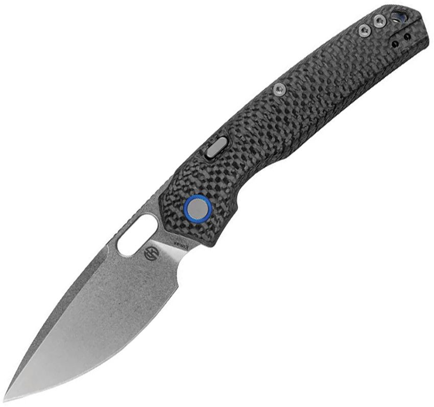 VOSTEED - Psyop Top Linerlock - Carbon Fiber - Elmax Steel - 10
