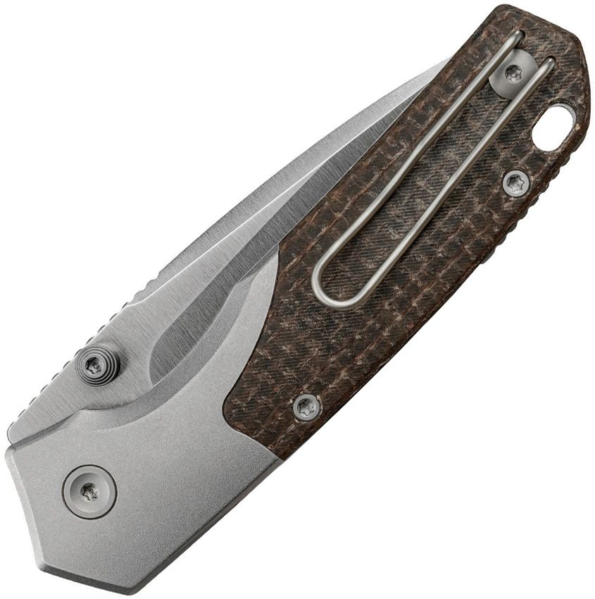 VOSTEED - Psyop 299 Top Linerlock - Glow in the dark Micarta - S35VN - 15