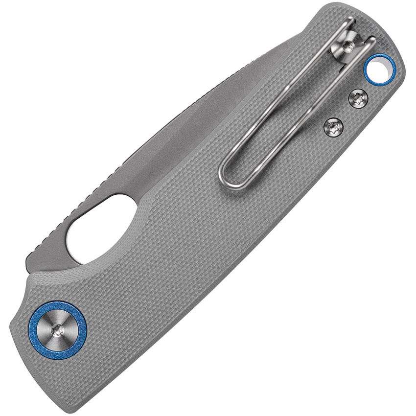 VOSTEED - Porcupine Top Linerlock - 14C28N Sandvik - Gray G10 - 10