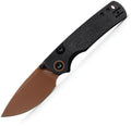 VOSTEED - Porcupine Top Linerlock - 14C28N Sandvik - Black Micarta - 10